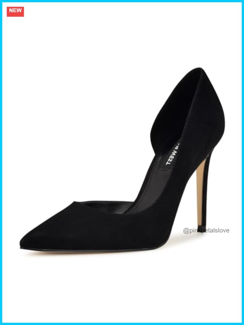 Nine West Folowe Suede Pointy Toe Stiletto Pump